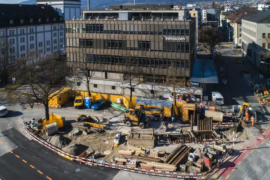 smt ag, Sanierung Postplatz Solothurn